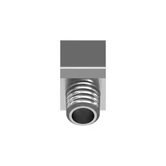 Caterpillar 1/2 -14 Threaded NPTF 45° Elbow Adapter — three-quarter view