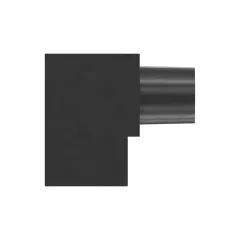Caterpillar 1/2-14 NPTF Threaded 90° Elbow Adapt — açılı görünüm