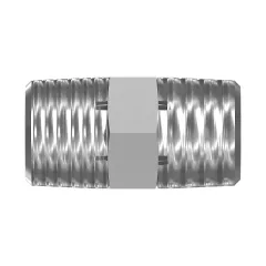 Caterpillar Straight adapter — açılı görünüm
