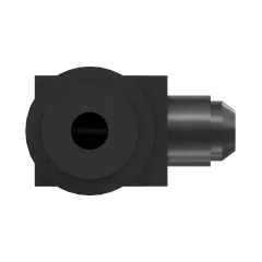 Caterpillar 9/16-18 Threaded 90° Elbow Adapt — açılı görünüm