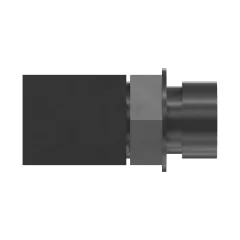Caterpillar 9/16-18 Threaded 90° Elbow Adapt — açılı görünüm