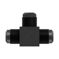 Caterpillar 1 1/16" X 1 1/16" X 1 1/16" Flared Tee Adaptör — açılı görünüm