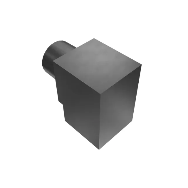 1-11-1/2 NPTF Threaded 90° Elbow Adapter