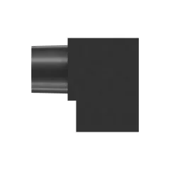 Caterpillar 1-11-1/2 NPTF Threaded 90° Elbow Adapt — açılı görünüm