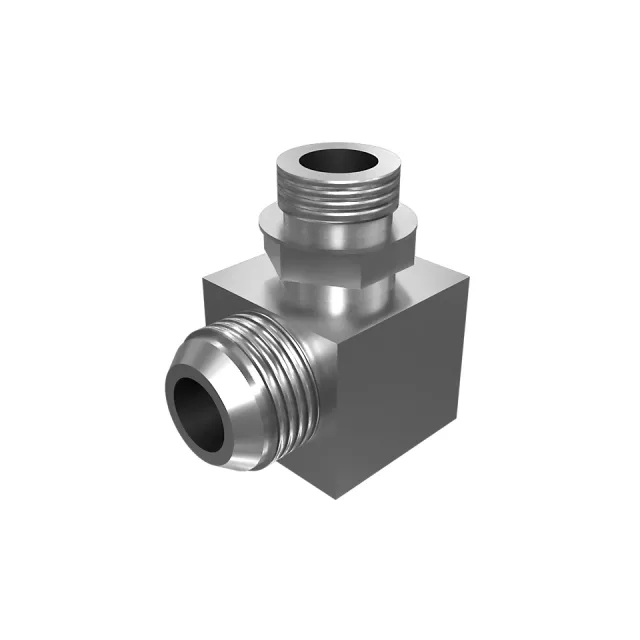 Hex Head 90 Degree Elbow to Flared Adapt
