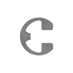 Caterpillar Anel de retenção externo 0.99mm espesso — vista de três quartos