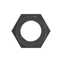 Caterpillar Hex Head Flared Düz Soğutma Adapt — açılı görünüm