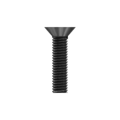Caterpillar 3/8"-16 x 1 1/2" Countersunk Flat Head Internal Hex Vida — açılı görünüm