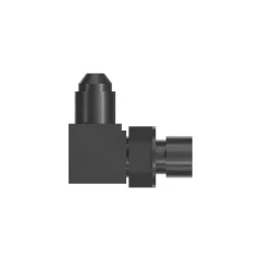 Caterpillar 7/16-20 Threaded 90° Elbow Adapt — açılı görünüm