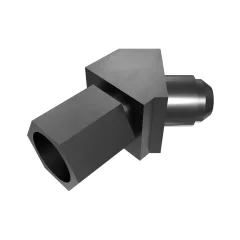 Caterpillar 9/16-18 Thread 45° Elbow Adapter