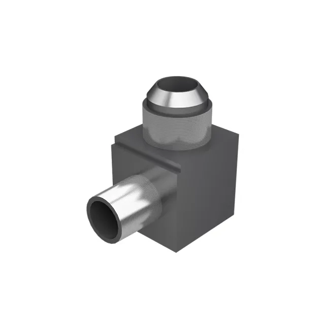Adaptador de cotovelos de linhas hidráulicas 1-1/16" x 1/2"