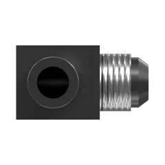 Caterpillar 7/8-14, 1/2-14 NPTF Threaded 90° Elbow Adapt — açılı görünüm