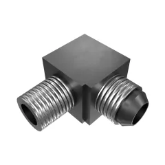 Caterpillar 7/8-14, 1/2-14 NPTF Threaded 90° Elbow Adapt