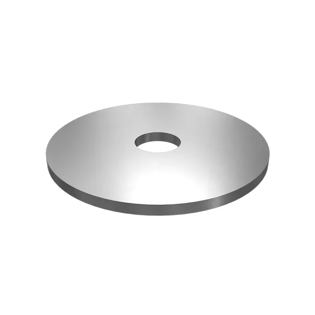 Rondelle plate en acier de M6 de diamètre intérieur