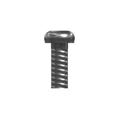 Caterpillar 3/8"-16 x 1" Rounded Pan Head Internal Hex Vida — açılı görünüm