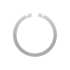 Caterpillar 1.98mm Thick External Retainer Ring — three-quarter view