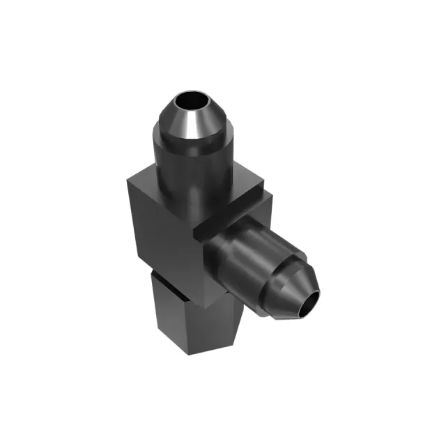 7/16-20" Threaded Swivel Tee Adapt