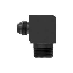 Caterpillar 3/4" Thread 90 Adaptador de codo de grado — vista en tres cuartos