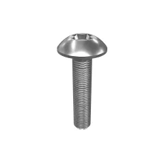 Caterpillar No. 8 (.164)"-32 x 3/4" Rounded Pan Head Cross Slot Vida
