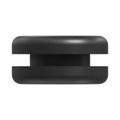 Caterpillar 4.76mm Diâmetro interno duplo da flange Grommet — vista de três quartos