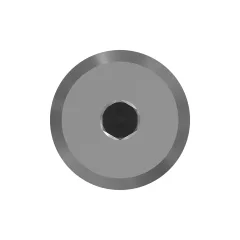 Caterpillar Plug Assembly-Flat Face Port — vista de três quartos