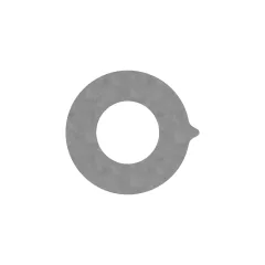 Caterpillar 1mm Thick Steel Shim — vista en tres cuartos