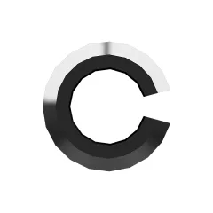 Caterpillar 36mm Length Spring Pin — three-quarter view