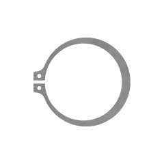 Caterpillar 2mm Thick External Retainer RING — Dreiviertelansicht
