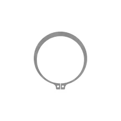 Caterpillar 2mm Thick External Retainer RING — Dreiviertelansicht