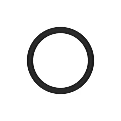 Caterpillar 2.4 x 20.8mm 75A NBR O-Ring — açılı görünüm