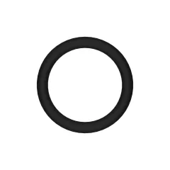 Caterpillar O-Ring NBR 2.4 x 15.8mm 90A — vista de três quartos