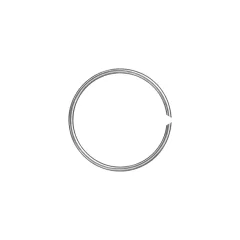 Caterpillar 42mm Free Diameter External Retainer Ring — three-quarter view