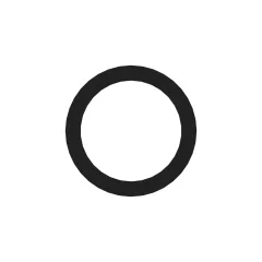 Caterpillar 10mm İç Segment Backup Ring — açılı görünüm