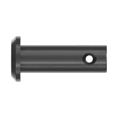 Caterpillar Cross Hole Clevis Pin — vista en tres cuartos