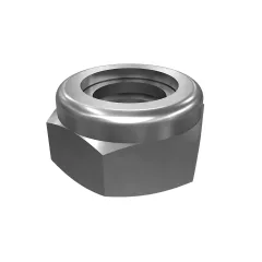 Caterpillar M8 x 1.25mm Hex Lock Nut — açılı görünüm
