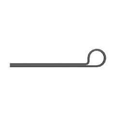 Caterpillar Steel Clip Of 6.35mm İç Çapı — açılı görünüm