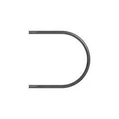 Caterpillar 3/8''-16 x 7'' U Perno — vista en tres cuartos