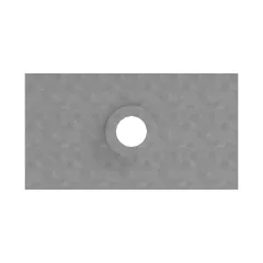 Caterpillar 55mm Long Weld Plate — Dreiviertelansicht