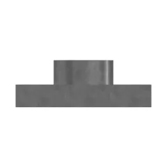 Caterpillar 55mm Long Weld Plate — Dreiviertelansicht