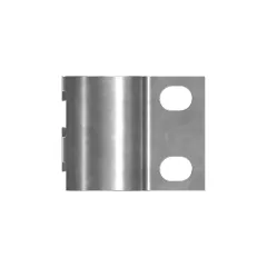 Caterpillar 48.60mm Diamètre intérieur Tube simple demi-clamp — vue de trois quarts
