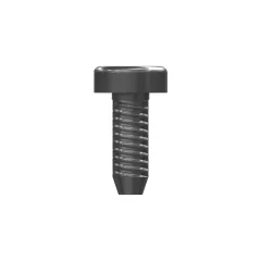 Caterpillar Nein. 6 (.138)"-19 x 3/8" abgerundete Kopf-Hexalobularschraube — Dreiviertelansicht