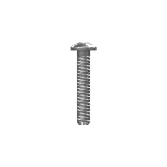 Caterpillar Nein. 4 (.112)"-40 x 5/8" abgerundete Pan Head Cross Slot Screw — Dreiviertelansicht