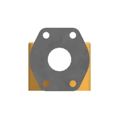 Caterpillar Hydraulic Elbow Adapter — açılı görünüm