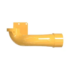 Caterpillar Exhaust Elbow — vue de trois quarts