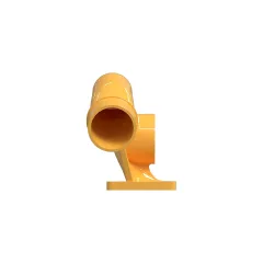 Caterpillar Exhaust Elbow — vue de trois quarts