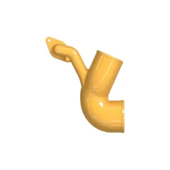 Caterpillar Water Lines Elbow — açılı görünüm