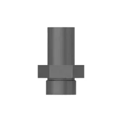Caterpillar Adaptador de acoplamento reto 74.50mm Longo — vista de três quartos