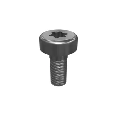 Caterpillar No. 4 (.112)"-40 x 1/4" Rounded Pan Head Hexalobular