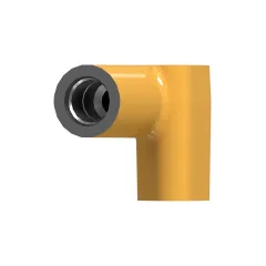 Caterpillar Turbocharger Oil Adapter — vista en tres cuartos