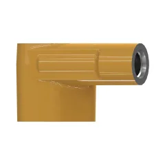 Caterpillar Turbocharger Oil Adapter — vista en tres cuartos